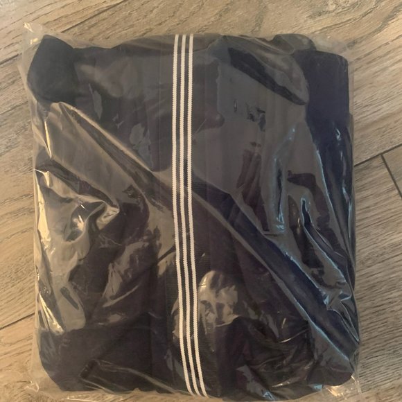 NWT DENNIS BASSO WIDE-LEG TUXEDO PULL-ON PANTS NAVY XXS - Picture 9 of 9